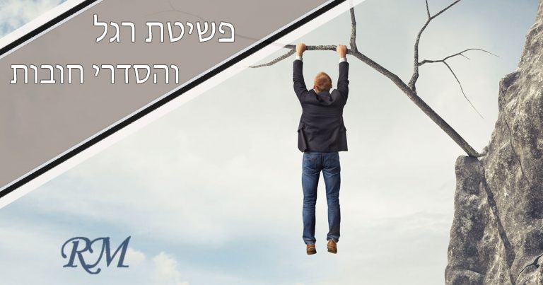 פשיטת רגל והסדרי חובות