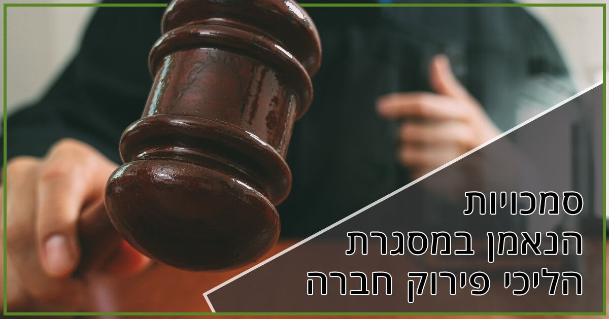 נאמן במסגרת הליכי פירוק חברה